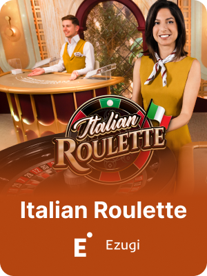 Italian Roulette Live Casino game on K1 Game