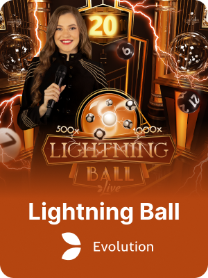 Lightning Ball Live Casino game on K1 Game