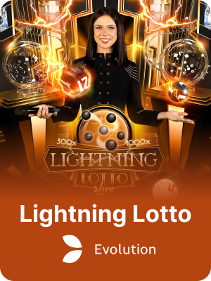 Lightning Lotto Live Casino game on K1 Game