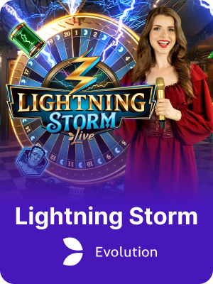 Lightning Storm Live Casino game on K1 Game