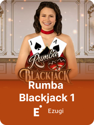 Rumba Blackjack 1 Live Casino game on K1 Game