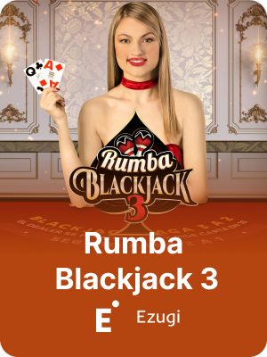 Rumba Blackjack 3 Live Casino game on K1 Game
