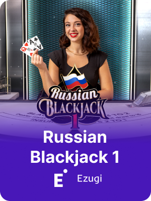 Russian Blackjack 1 Live Casino game on K1 Game