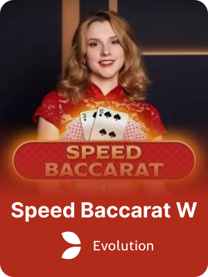 Speed Baccarat W Live Casino game on K1 Game