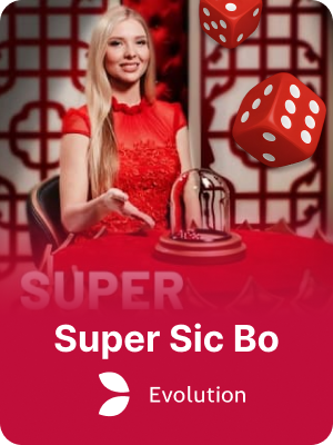 Super Sic Bo Live Casino game on K1 Game