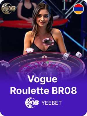 Vogue Roulette BR08 Live Casino game on K1 Game